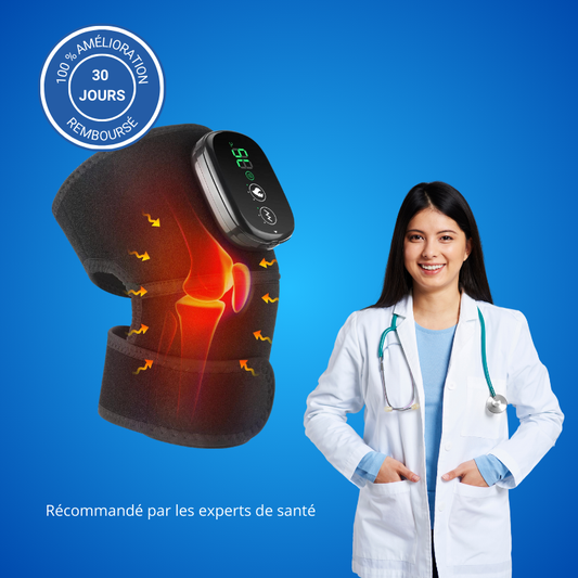 Dites adieu aux douleurs du genou avec notre masseur 3-en-1, recommandé par les professionnels de santé !