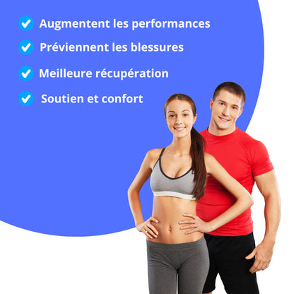 3 Paires Chaussettes de compression Leglift